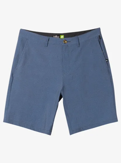 Quiksilver Mens Shorts Union Heather Amphibian 20" Hybrid - Image 14