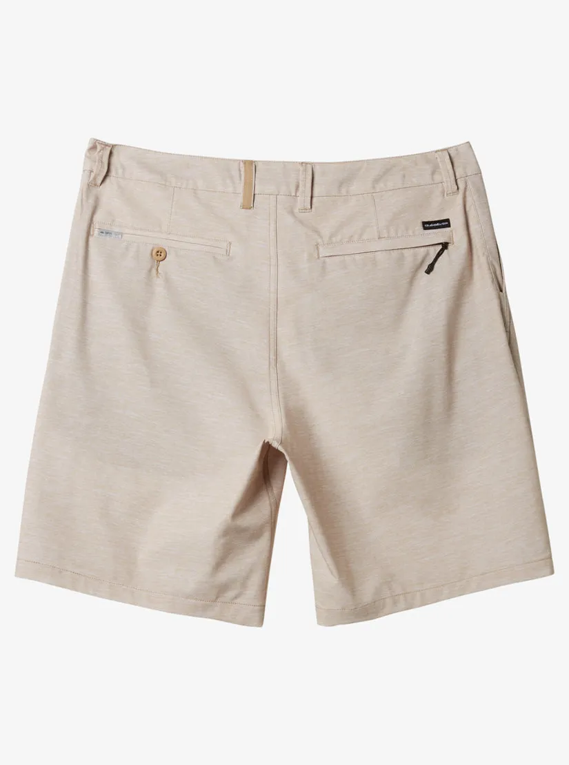 Quiksilver Mens Shorts Union Heather Amphibian 20" Hybrid - Image 2