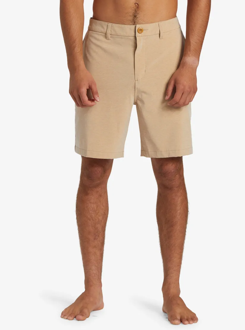 Quiksilver Mens Shorts Union Heather Amphibian 20" Hybrid - Image 3