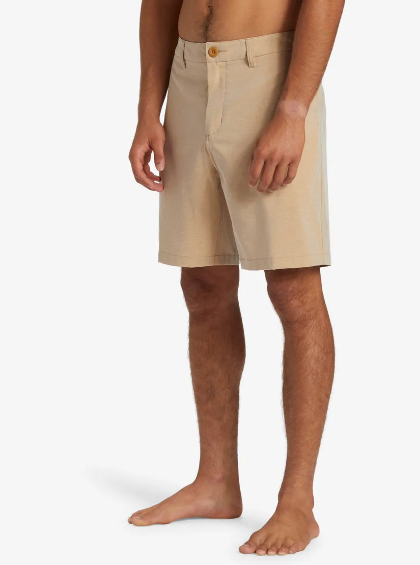 Quiksilver Mens Shorts Union Heather Amphibian 20" Hybrid - Image 4