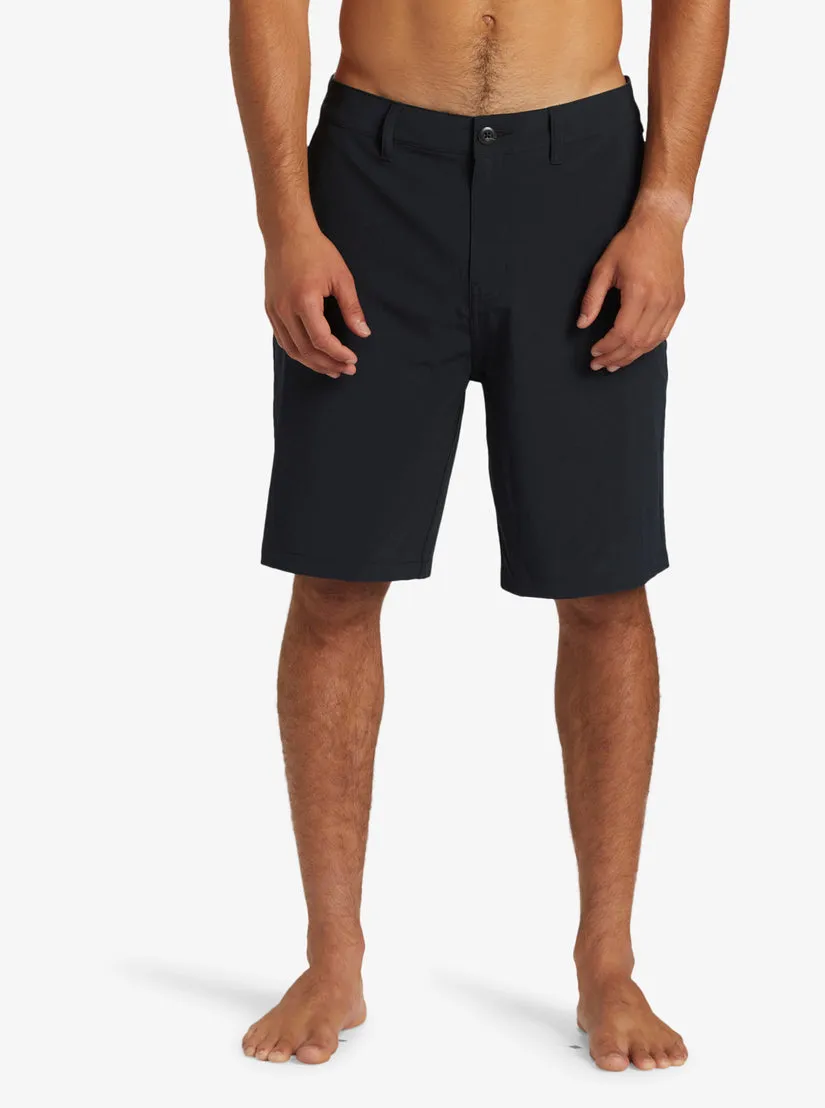 Quiksilver Mens Shorts Union Heather Amphibian 20" Hybrid - Image 9