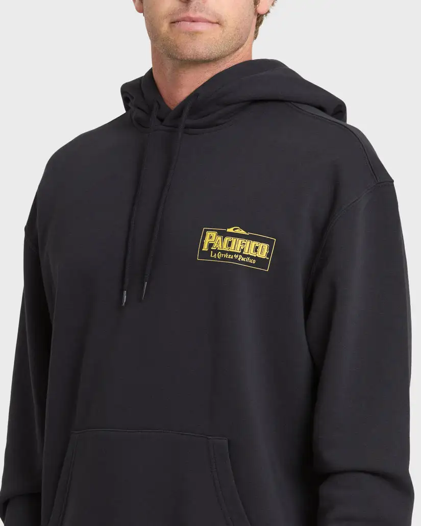 Quiksilver Mens Sweatshirt Pacifico Sayulita Cruising Pullover Hoodie - Image 5
