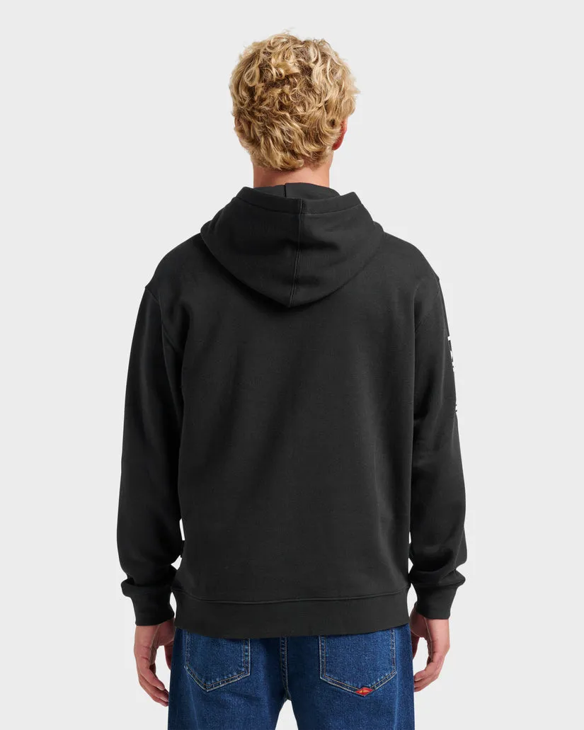 Quiksilver Mens Sweatshirt Passage Logo Hoodie - Image 2