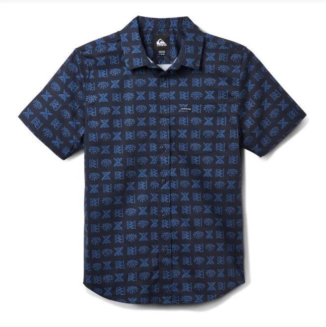 Quiksilver Mens Woven Stone Etch Classic Stretch - Image 3