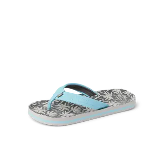 Reef Kids Sandals Kids Ahi Light Blue Palm - Image 4