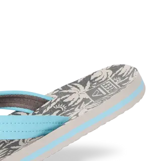 Reef Kids Sandals Kids Ahi Light Blue Palm - Image 5