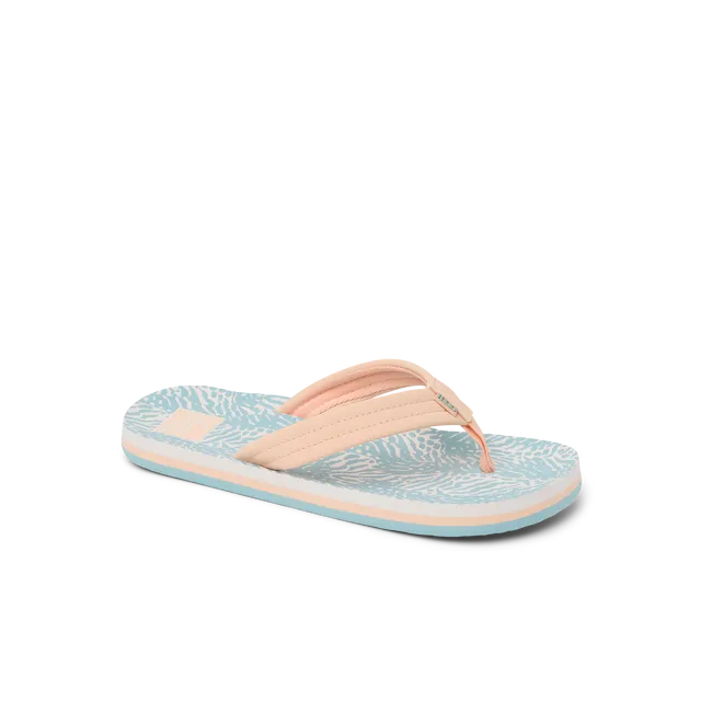 Reef Kids Sandals Kids Ahi Peach/Blue Animal - Image 2