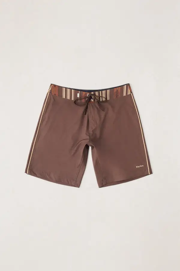 Rhythm Mens Boardshorts Propagate Trunk Earth