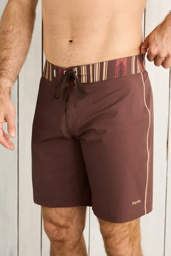 Rhythm Mens Boardshorts Propagate Trunk Earth - Image 2