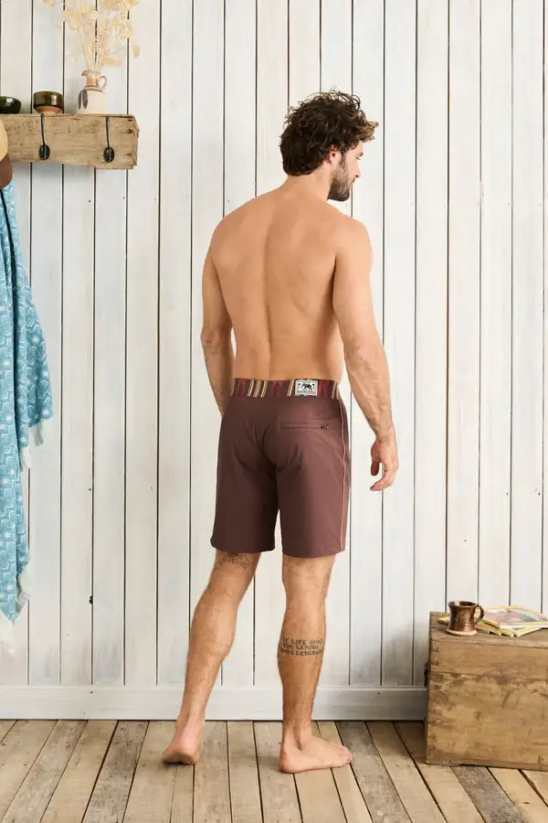 Rhythm Mens Boardshorts Propagate Trunk Earth - Image 4