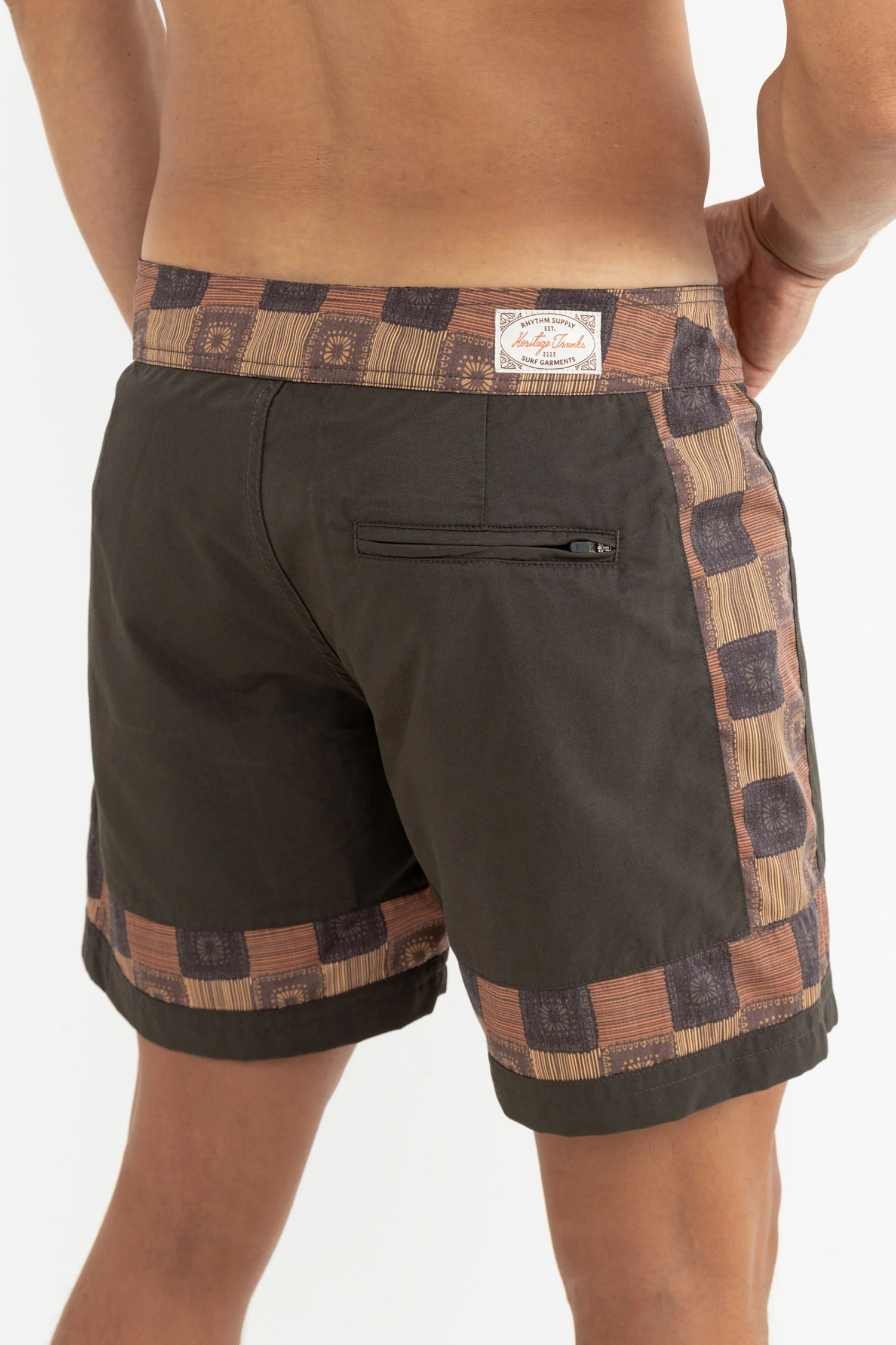 Rhythm Mens Boardshorts Racket Trunk - Image 4