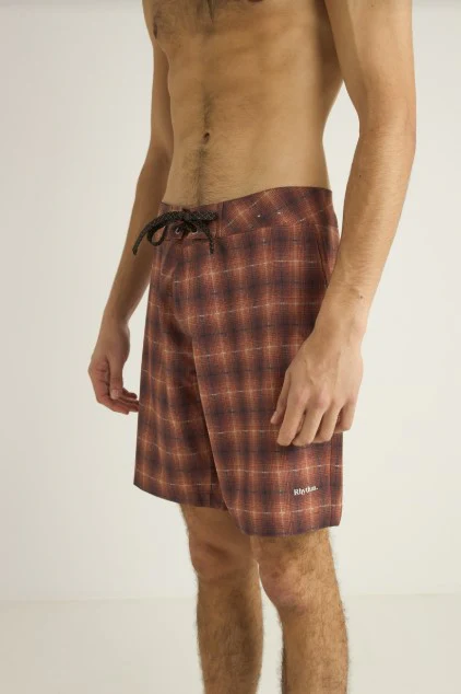 Rhythm Mens Boardshorts Shadow Check Trunk - Image 2