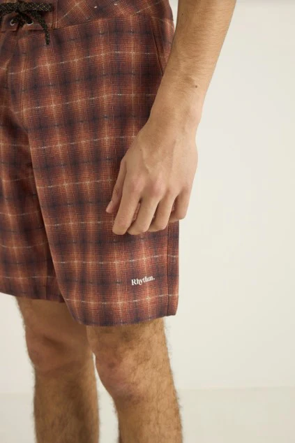 Rhythm Mens Boardshorts Shadow Check Trunk - Image 3