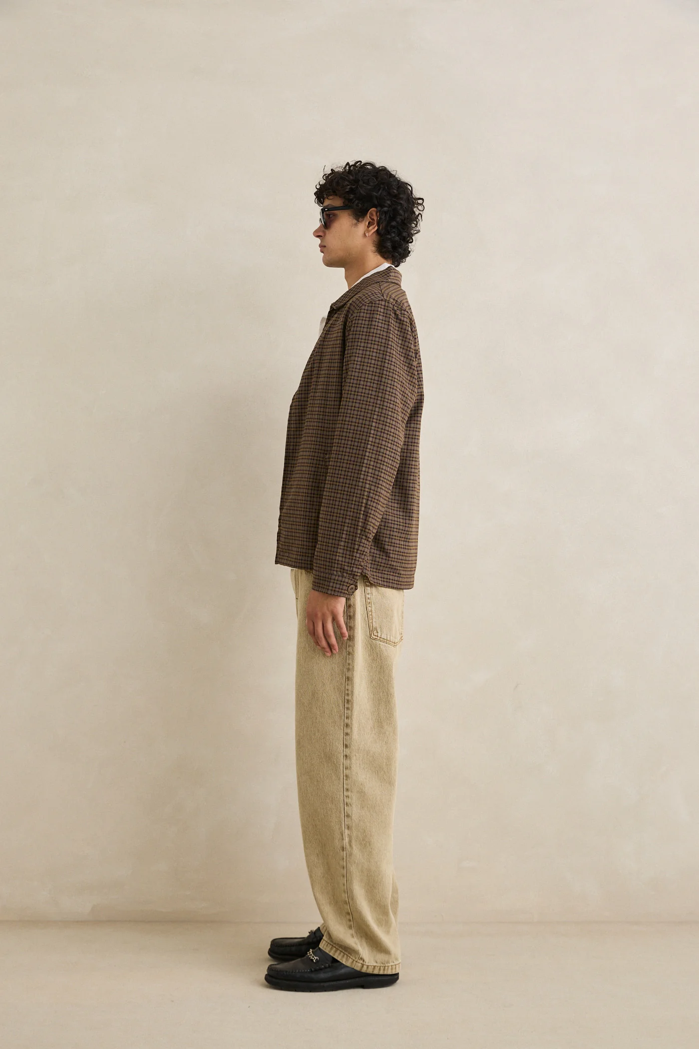Rhythm Mens Jacket Jordy Check - Image 6