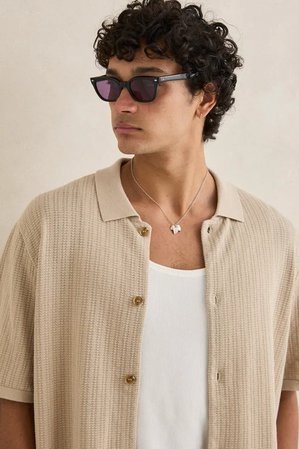 Rhythm Mens Knit Textured Knit - Image 3
