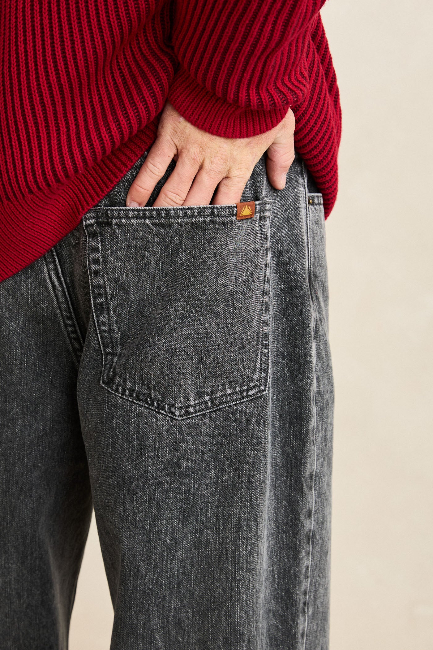 Rhythm Mens Pants Essential Jean - Image 5