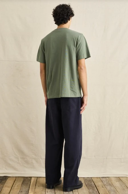 Rhythm Mens Pants Relaxed Wash Canvas - Image 5