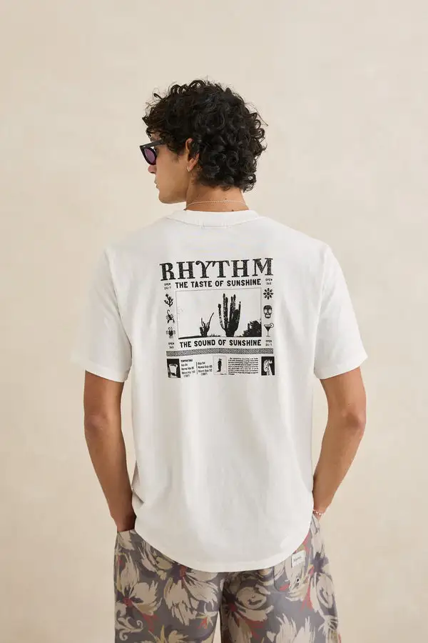 Rhythm Mens Shirt Cactus Vintage - Image 4