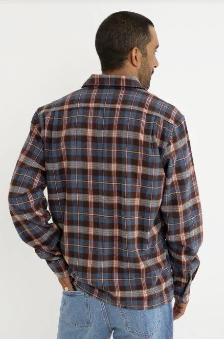 Rhythm Mens Shirt Kern Flannel - Image 4