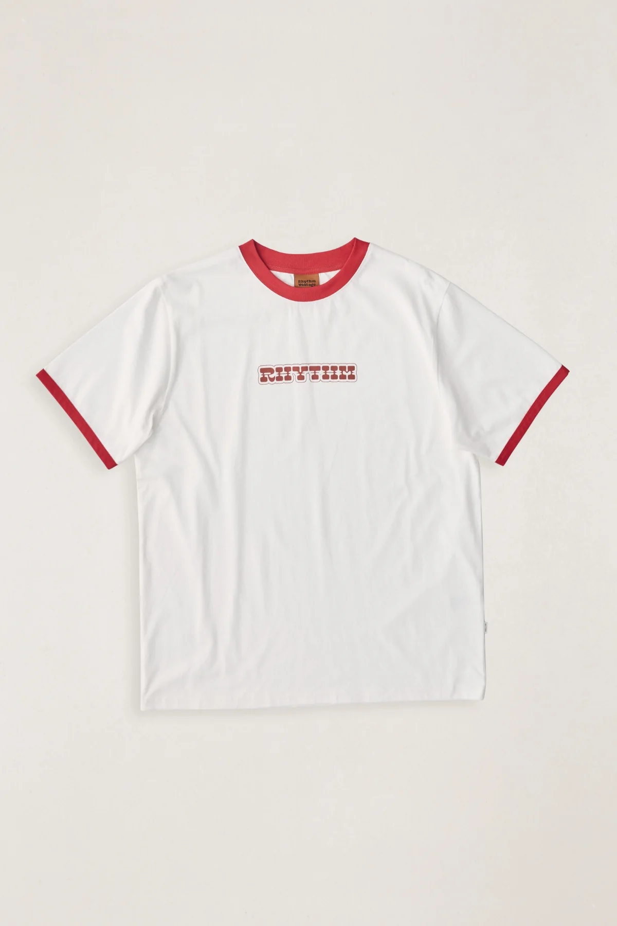 Rhythm Mens Shirt Rosa Ringer Vintage
