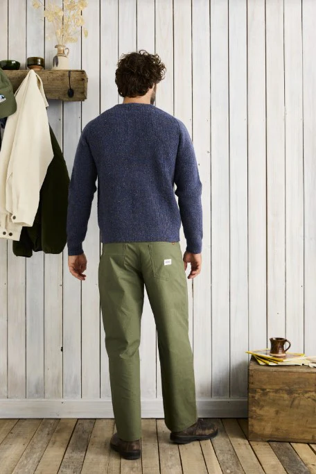 Rhythm Mens Shirt Scramble Crew Knit - Image 4
