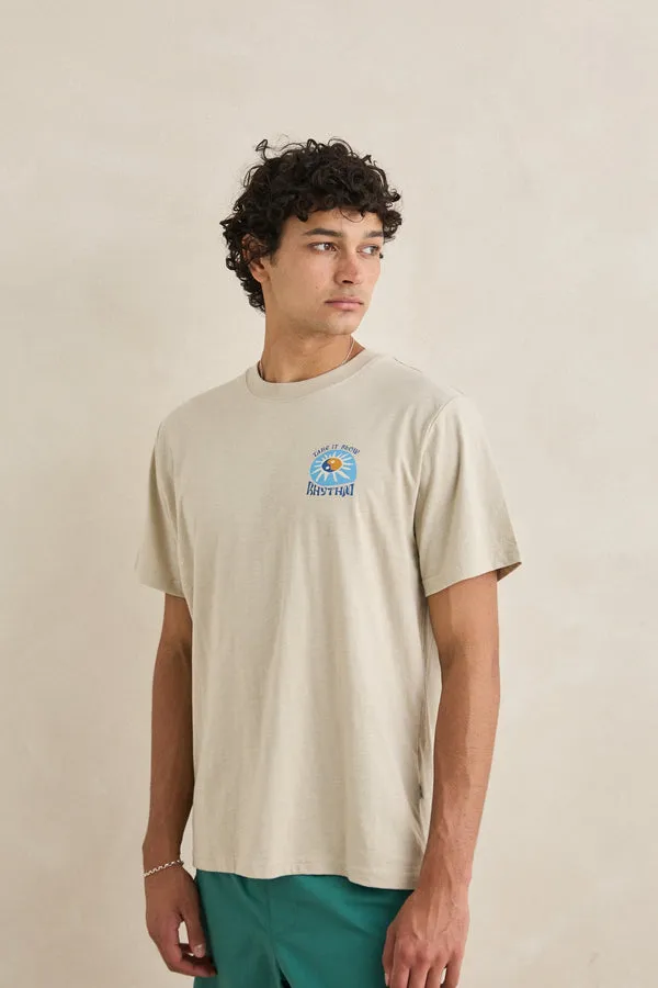Rhythm Mens Shirt Slow Down Slub - Image 3