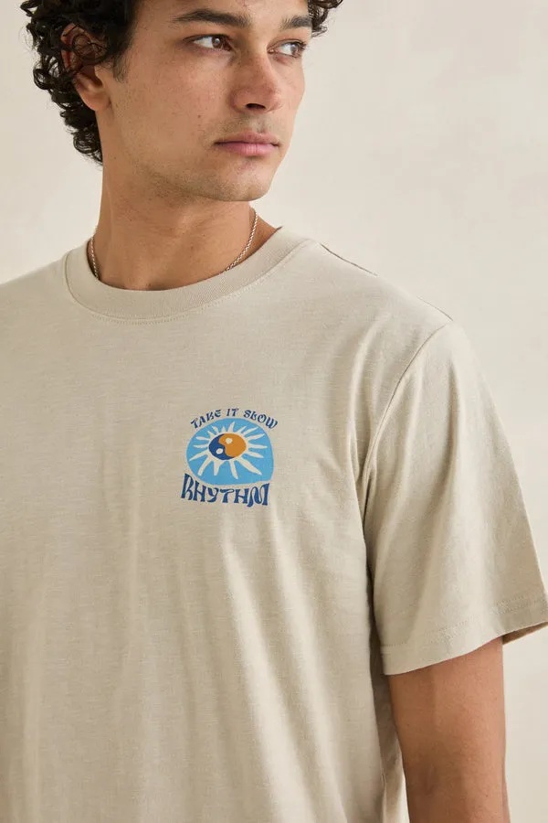 Rhythm Mens Shirt Slow Down Slub - Image 5