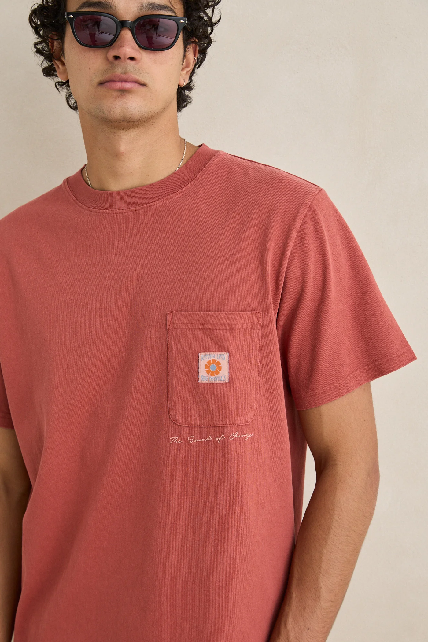 Rhythm Mens Shirt Vintage Pocket - Image 15