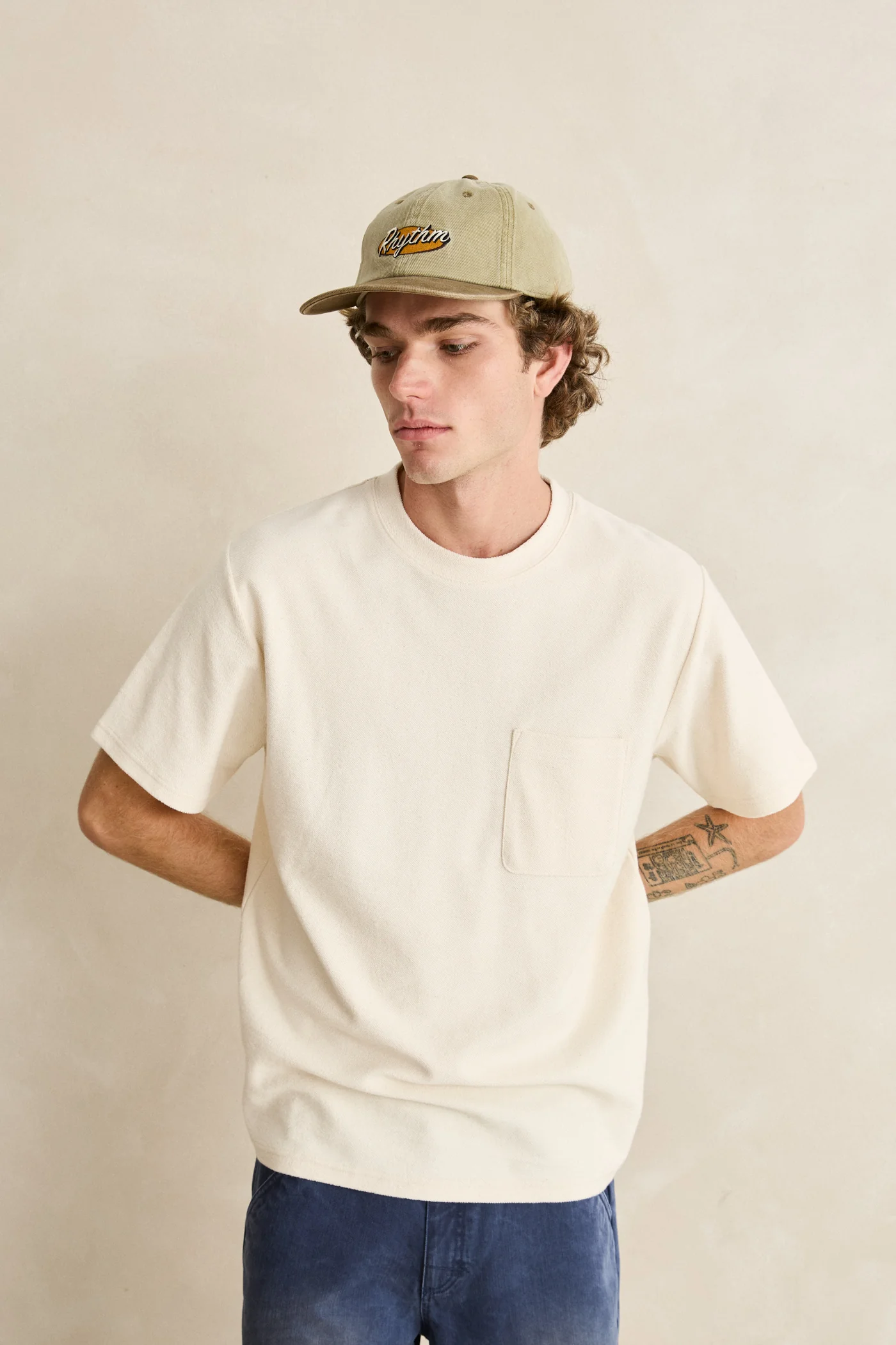 Rhythm Mens Shirt Vintage Terry - Image 2
