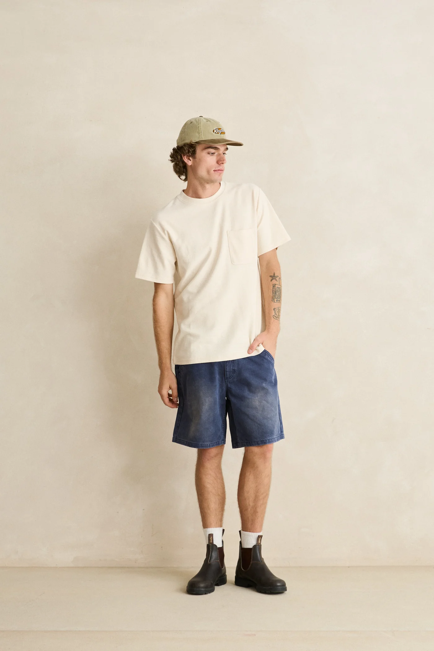 Rhythm Mens Shirt Vintage Terry - Image 3