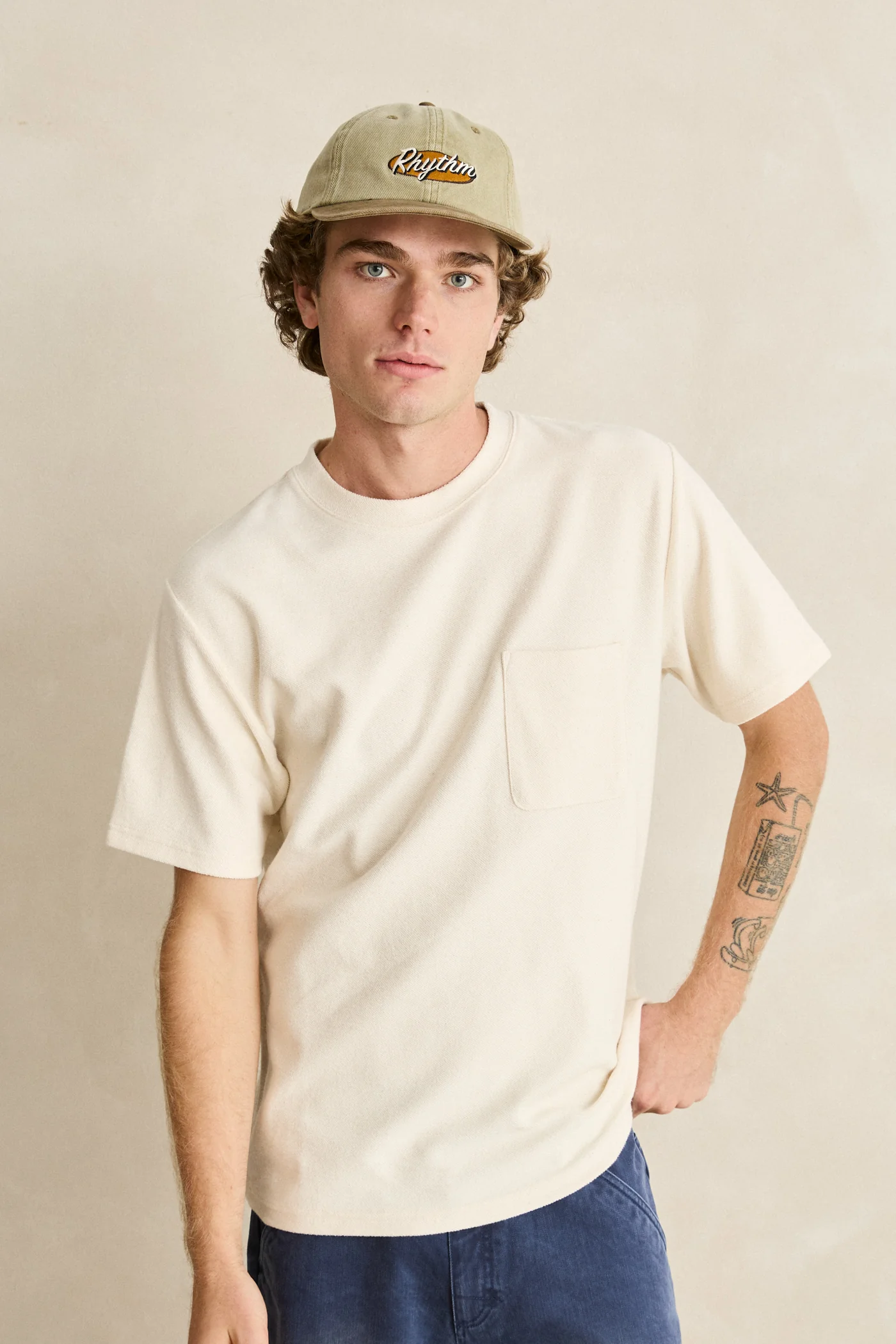 Rhythm Mens Shirt Vintage Terry - Image 5