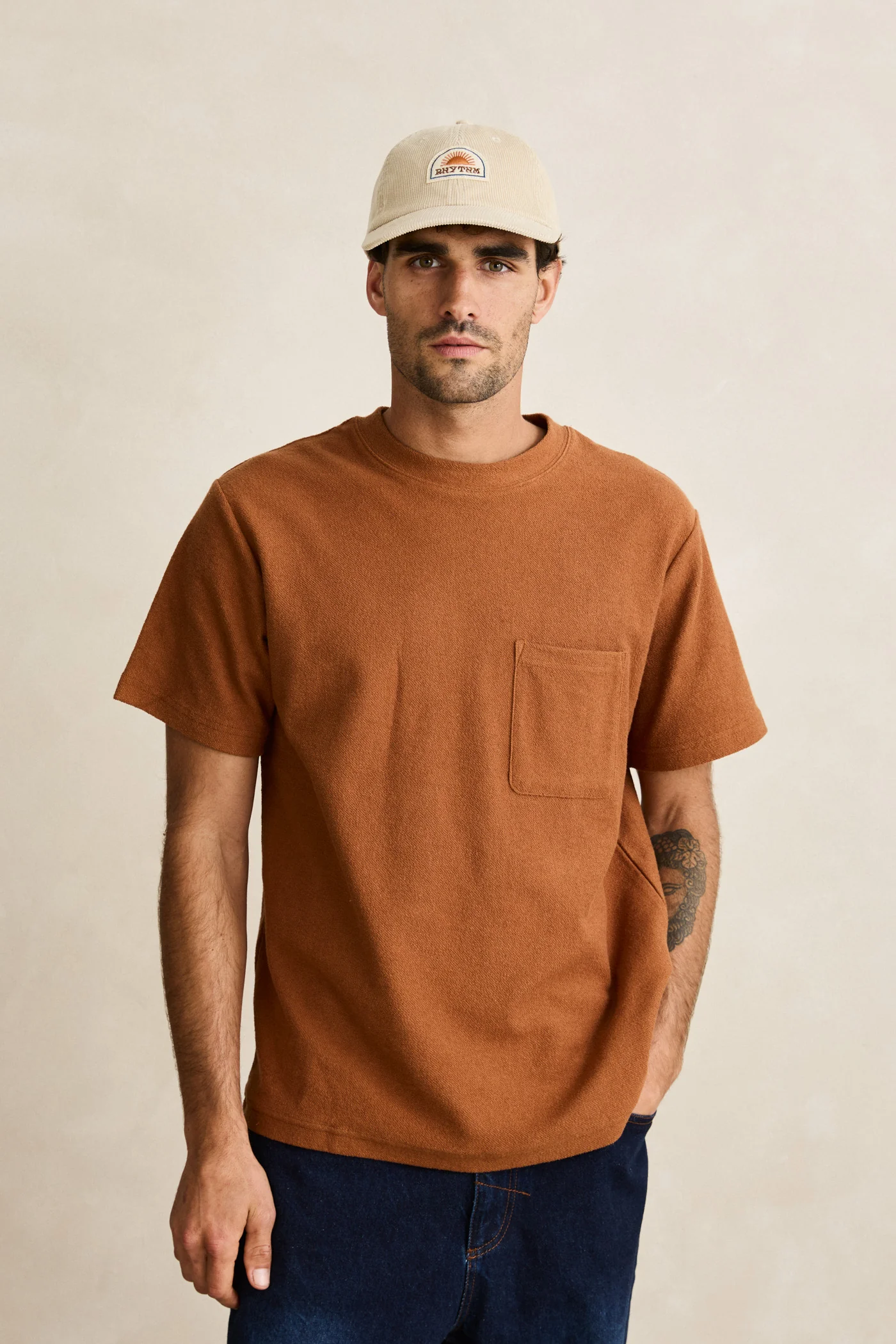 Rhythm Mens Shirt Vintage Terry - Image 9