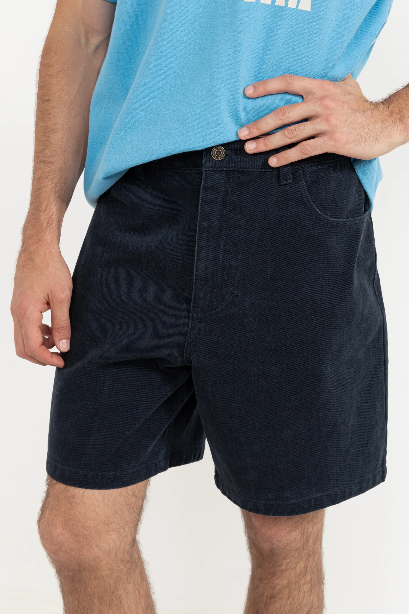 Rhythm Mens Shorts Chile Denim - Image 2