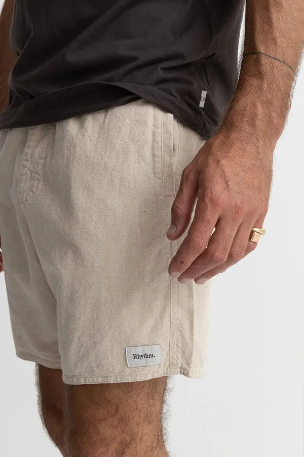 Rhythm Mens Shorts Classic Linen Jam - Image 7