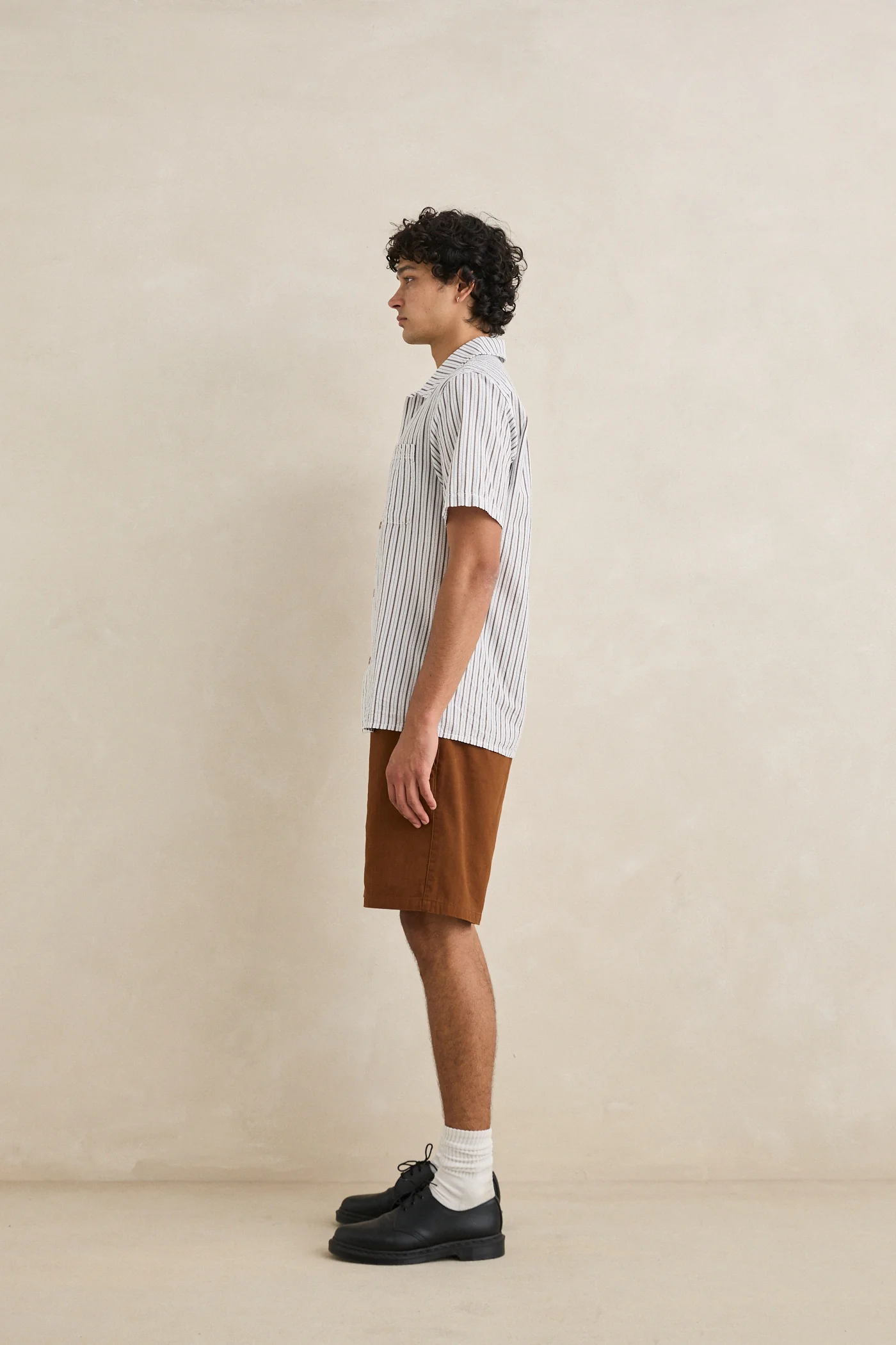 Rhythm Mens Shorts Essential Herringbone - Image 7