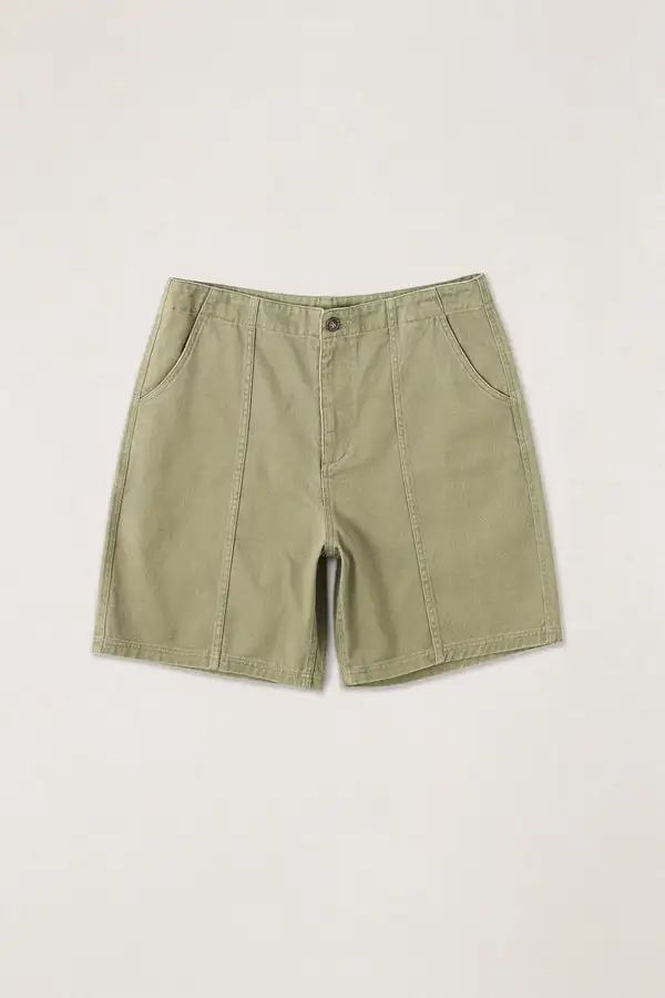 Rhythm Mens Shorts Relaxed Haight Twill