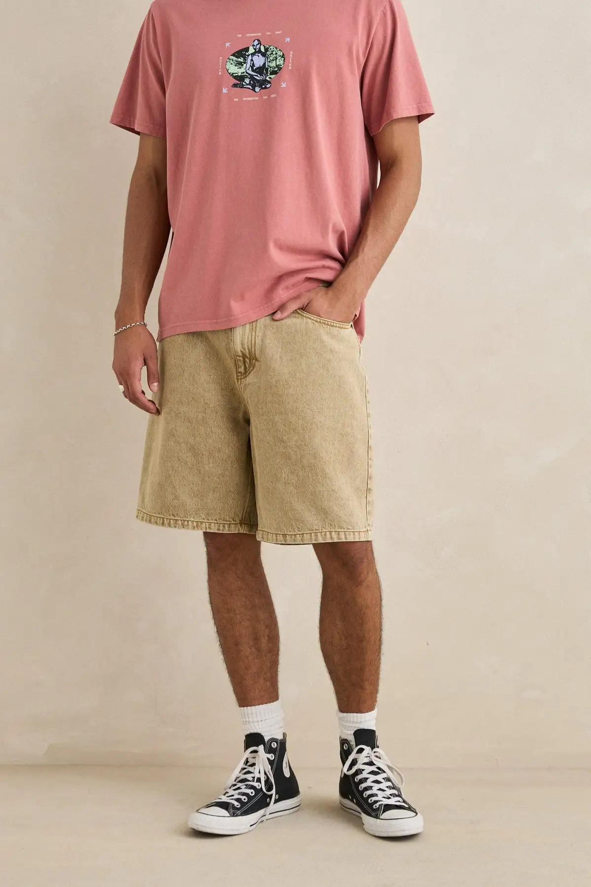 Rhythm Mens Shorts Toby Denim - Image 2