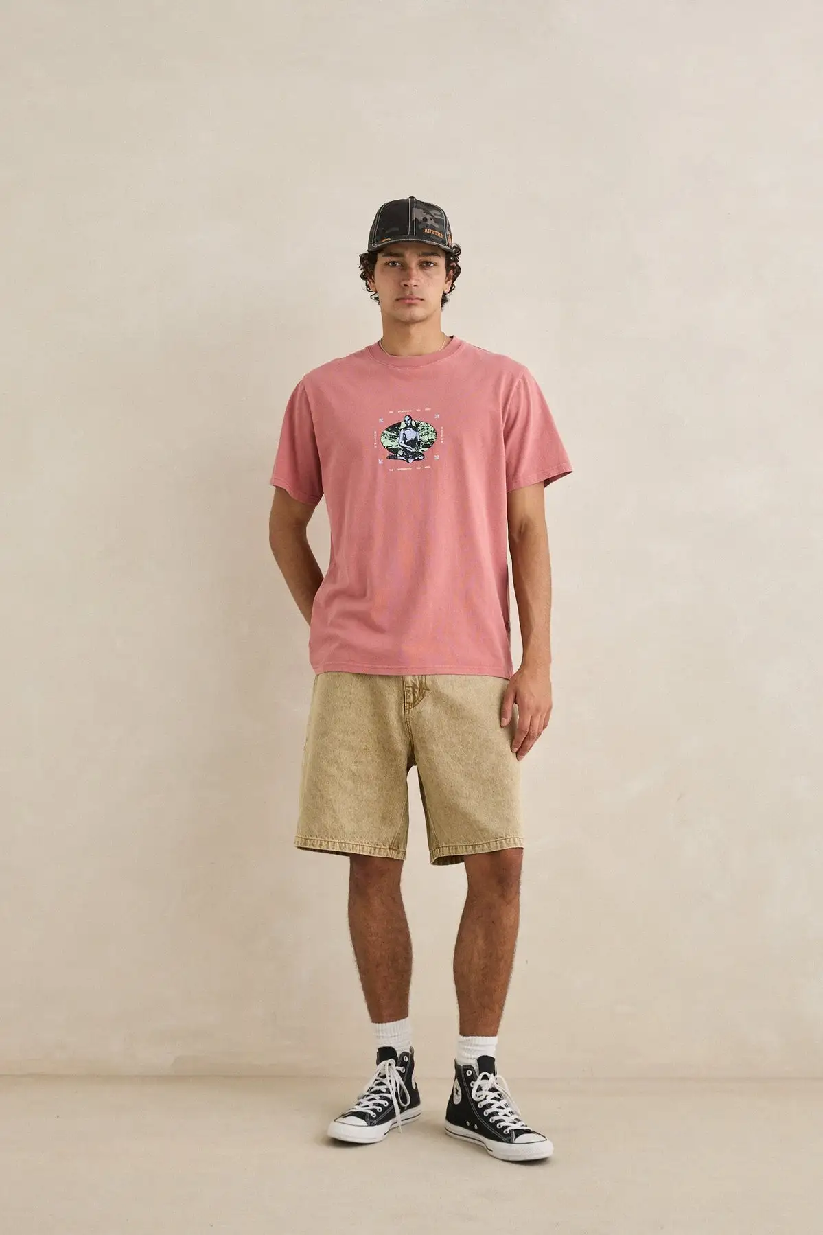 Rhythm Mens Shorts Toby Denim - Image 4