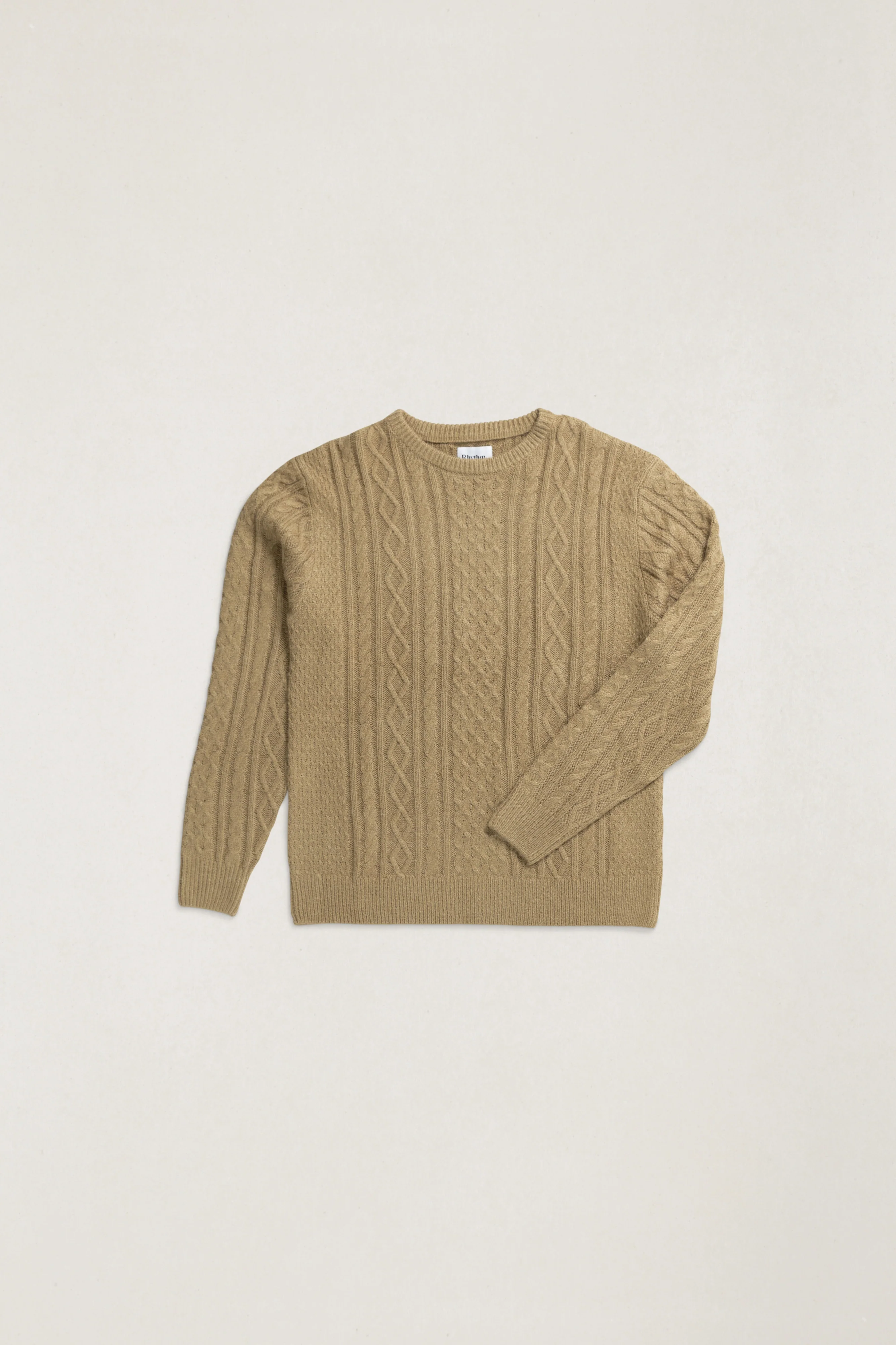 Rhythm Mens Sweater Mohair Fishermans Knit - Image 10