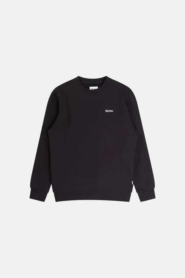 Rhythm Mens Sweatshirt Brand Fleece Crew - Image 5