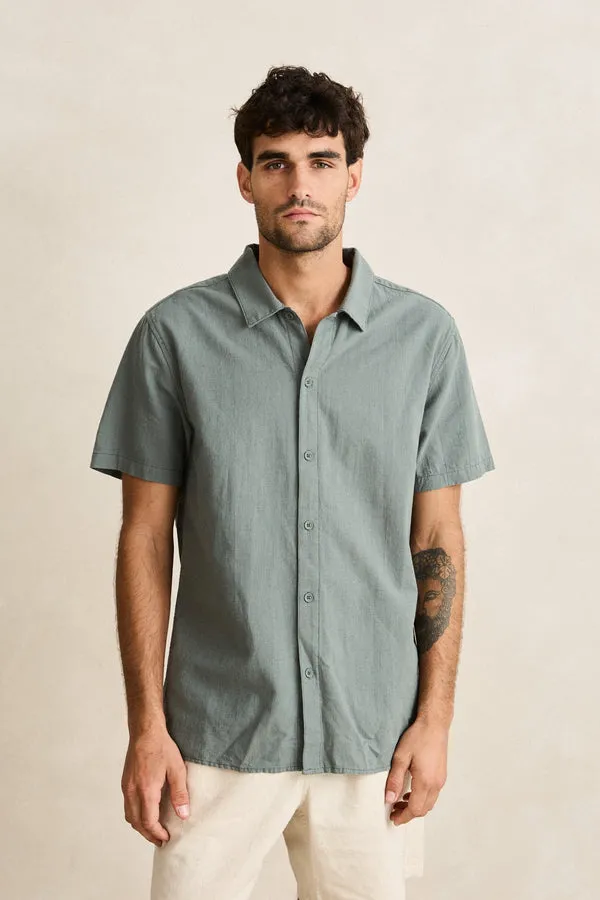 Rhythm Mens Woven Classic Linen - Image 14