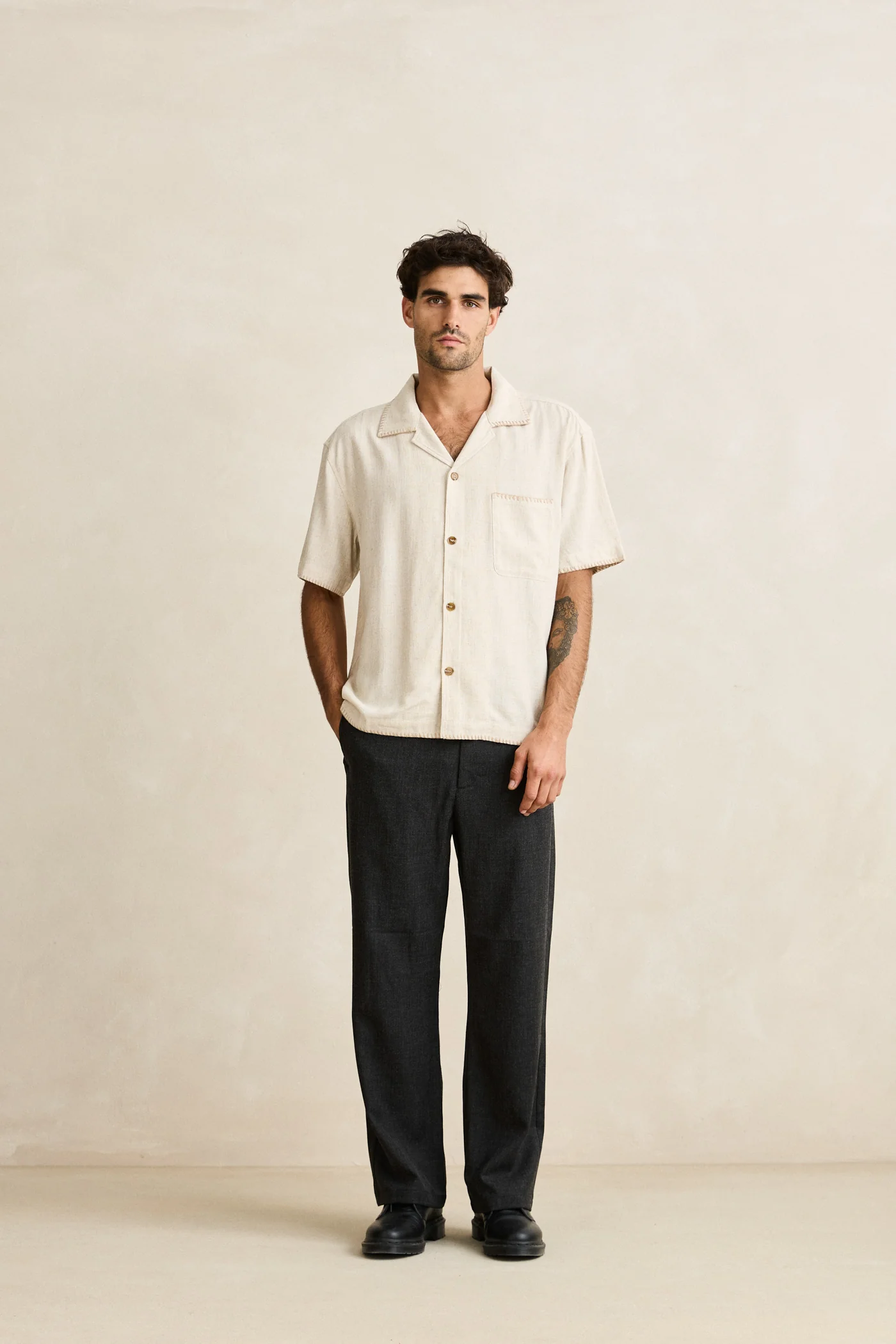 Rhythm Mens Woven Relaxed Whip Stitch - Image 5