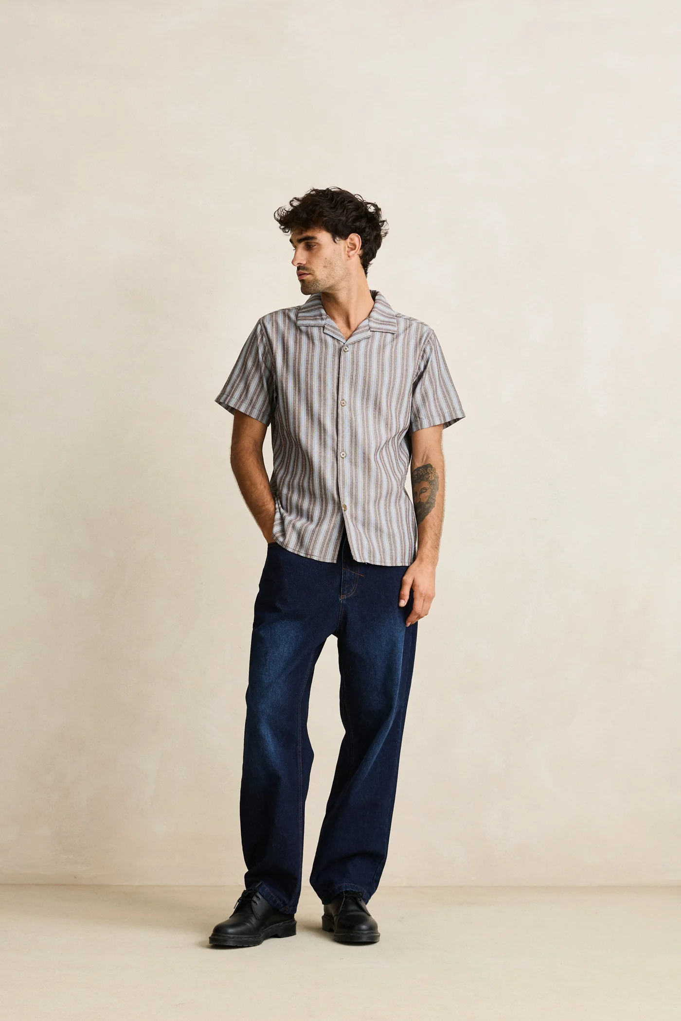 Rhythm Mens Woven Vacation Stripe - Image 5