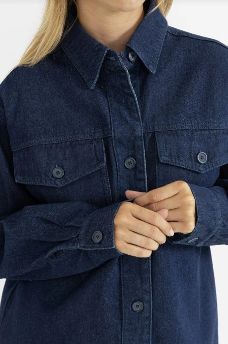 Rhythm Womens Jacket Kendrick Denim - Image 2