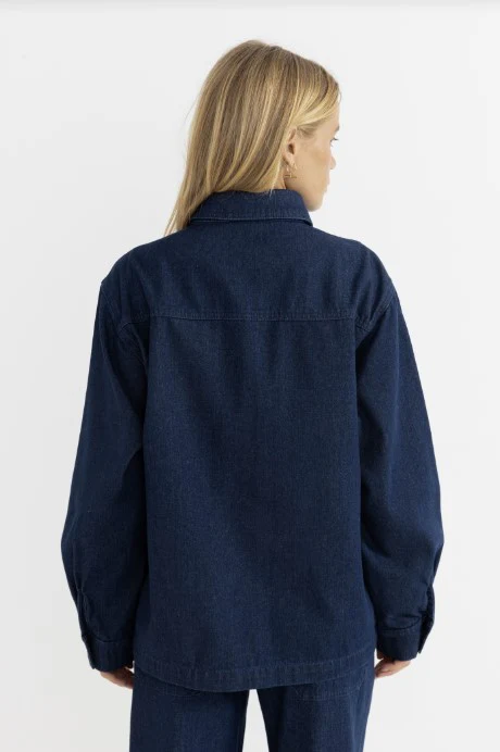Rhythm Womens Jacket Kendrick Denim - Image 3