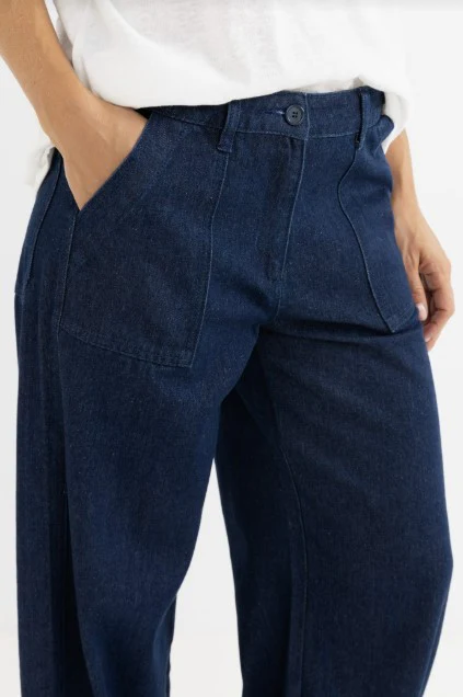 Rhythm Womens Pants Fleetwood Wide Leg - Image 2