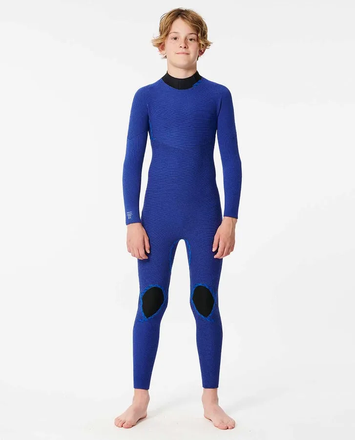 Rip Curl Kids Wetsuits E-Bomb Back Zip 4/3 Fullsuit - Image 4
