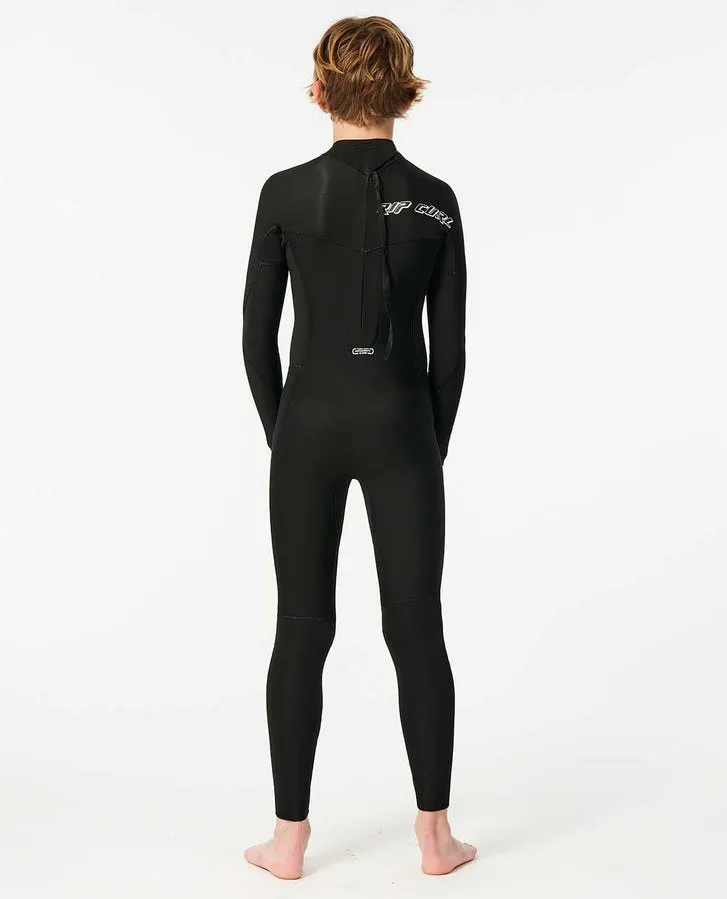 Rip Curl Kids Wetsuits Junior Dawn Patrol Back Zip 3/2 Fullsuit - Image 6