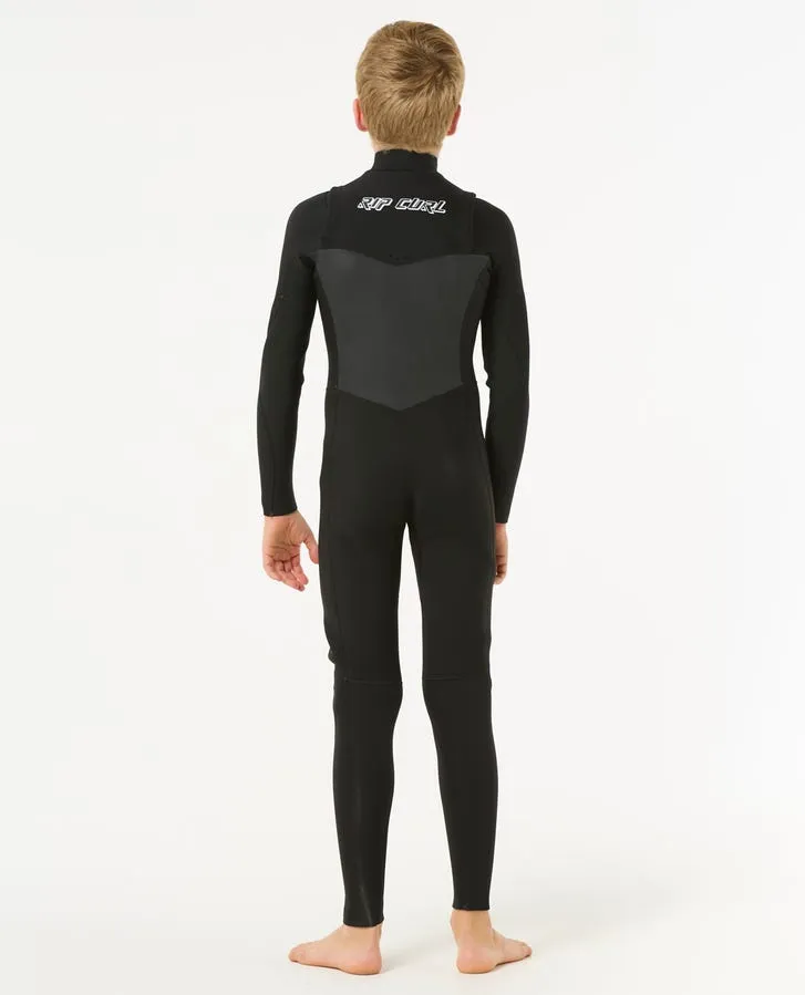 Rip Curl Kids Wetsuits Junior Dawn Patrol Chest Zip 4/3 Fullsuit - Image 3