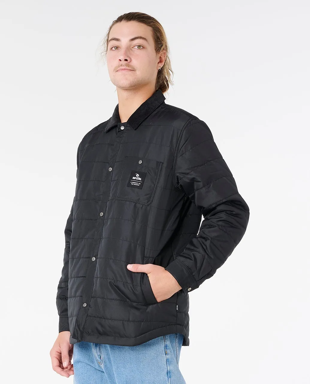 Rip Curl Mens Jacket Coastal Quilted - Image 3